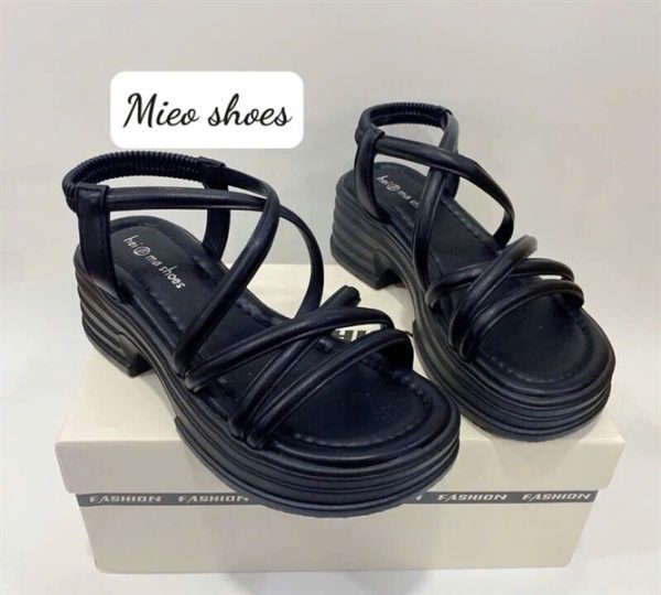 Sandal BM dây chéo hậu-box C18