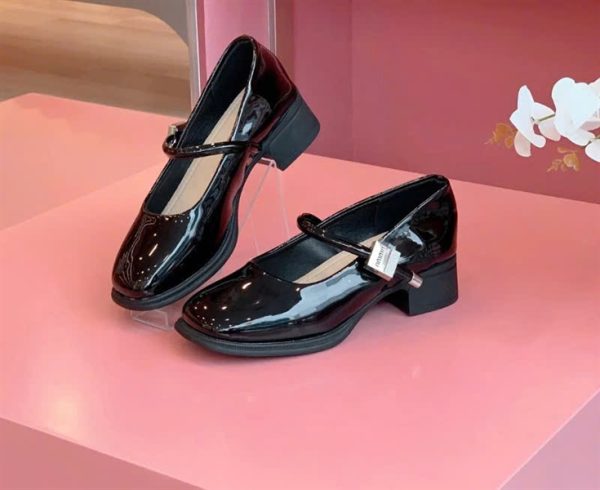 Giày lolita khóa min-box 6360-10 - Đôi