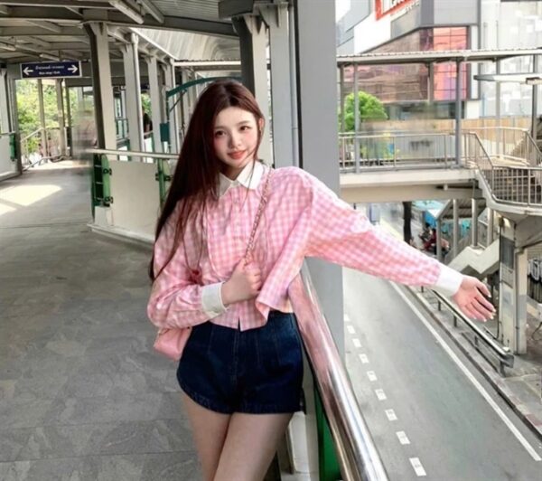 Set sm Hồng short S - Cái